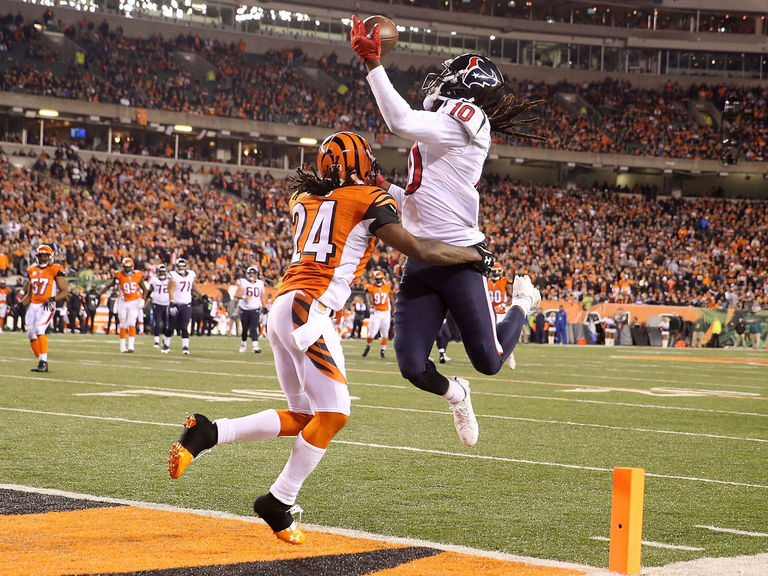 VIDEO DeAndre Hopkins makes outofthisworld TD catch