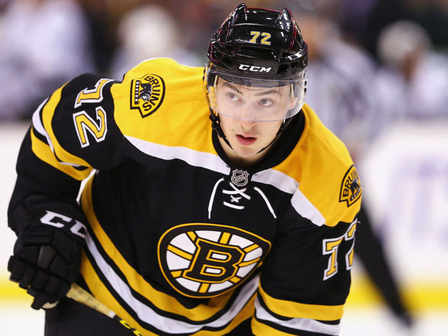 Bruins' Vatrano out 3 months with foot injury