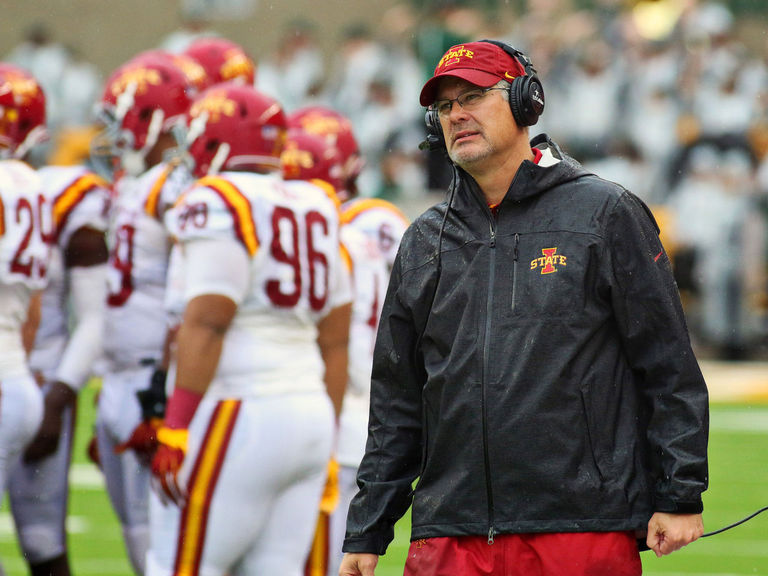 Iowa State's Paul Rhoads to be dismissed after final game Saturday ...