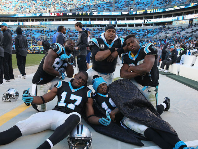 VIDEO: Cam Newton, Panthers dab as they remain undefeated