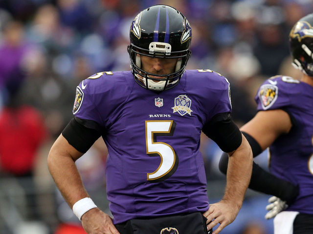 Joe Flacco out for season with torn ACL