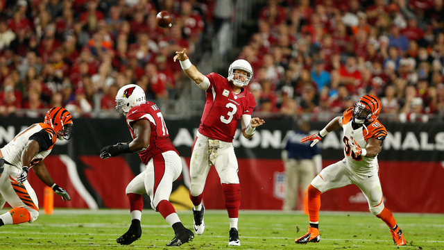 Arians: Palmer 'wore his arm out by overthrowing' last summer