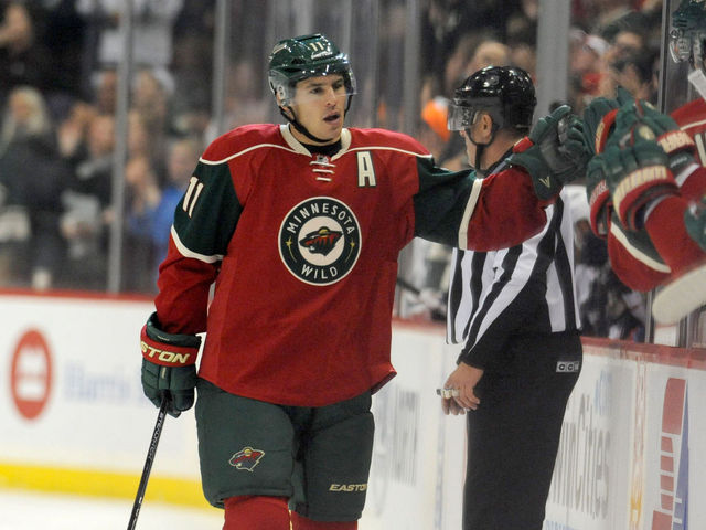 Parise not expected to return to Wild this week