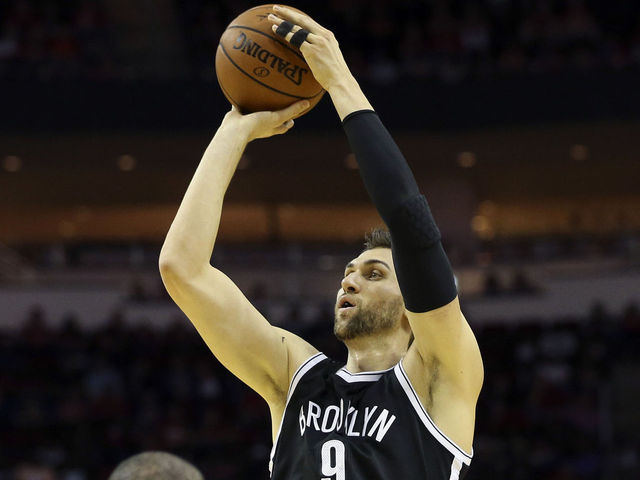 Nets' Bargnani won't return vs. Pistons with hamstring injury