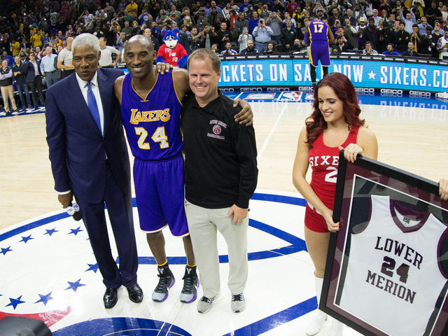 Philly honors Kobe: 'We knew you before the world did'