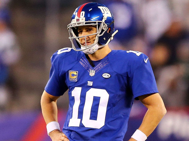 Watch: Eli Manning intercepted 1 play after fumble recovery