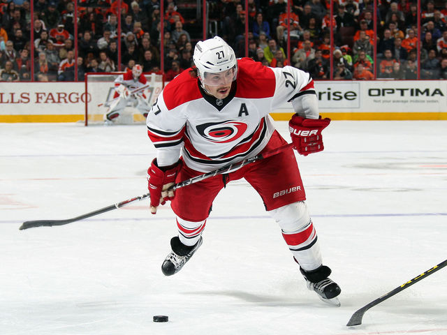Hurricanes' Faulk sets team record with 10th power-play goal