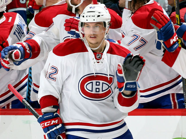 Report: Canadiens place Andrighetto on waivers