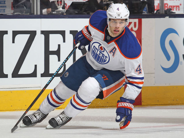 VIDEO: Oilers' Hall goes roof on breakaway, ends scoring drought