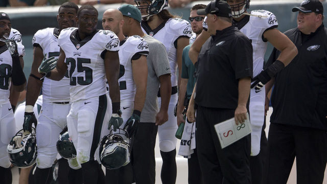 Watch: LeSean McCoy appears to take shot at former coach Chip Kelly