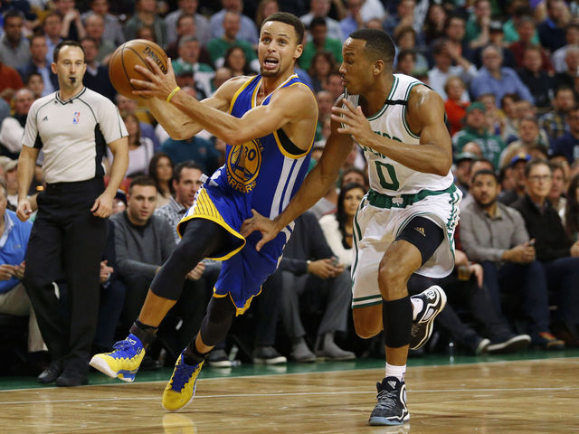 Warriors stay perfect, escape 2OT affair with gritty Celtics