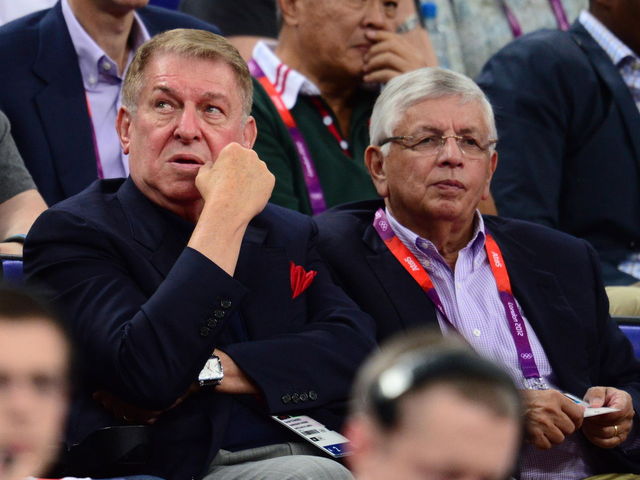 Report: Stern involved in 76ers' hiring of Colangelo