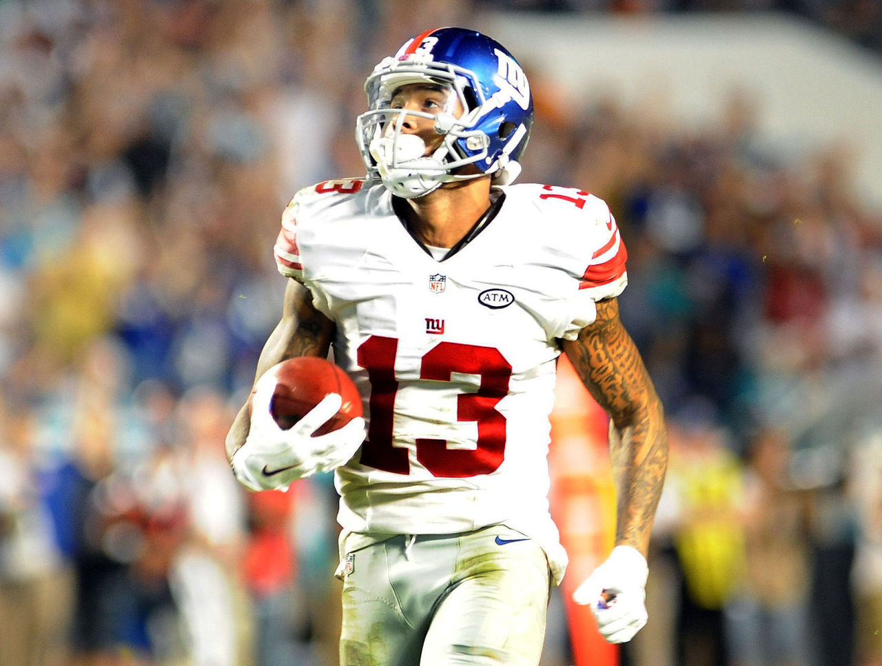 Jalin Hyatt switches to Odell Beckham's Giants No. 13