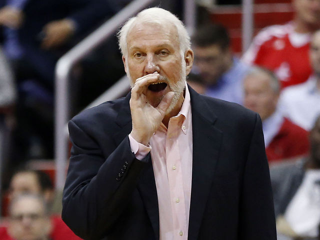 Popovich watches Rockets' game tape because 'Harden is ridiculous'