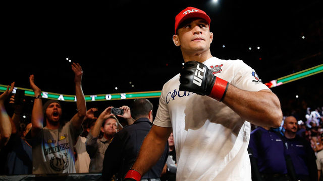 Dos Santos out of UFC 215 after testing positive for a diuretic