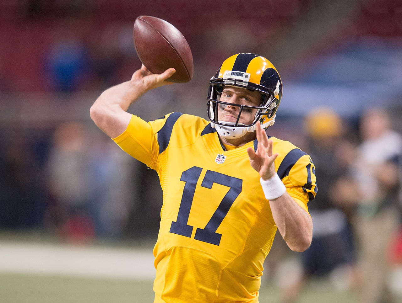 LOOK: Rams to wear all-yellow uniforms, Bucs to go all-red for TNF