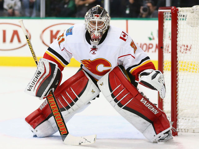 Flames' Karri Ramo done for season with torn ACL