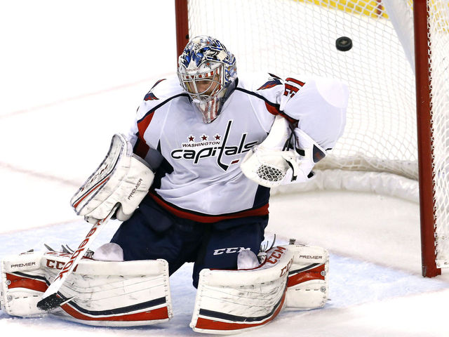 Capitals' Grubauer replaces Andersen on Europe's World Cup roster