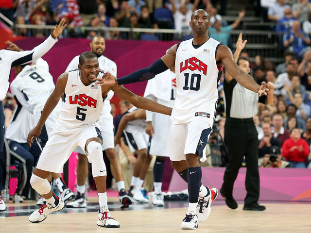 PHOTO: Kobe, Kevin Durant have dinner together ahead of Lakers-Thunder