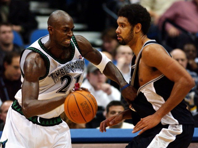 Tim Duncan vs. Kevin Garnett: As their careers wind down, the debate goes on
