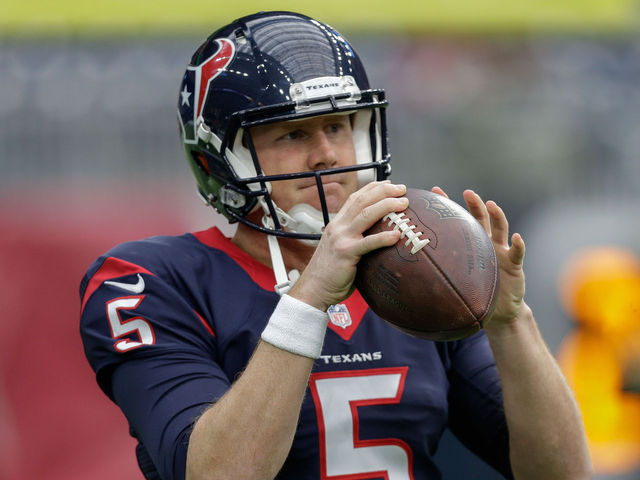 Titans sign depth QB Brandon Weeden