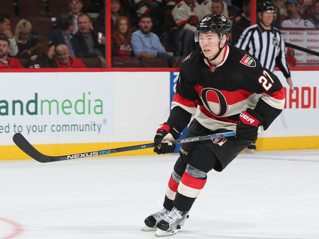 Senators' Lazar to begin season in AHL following illness