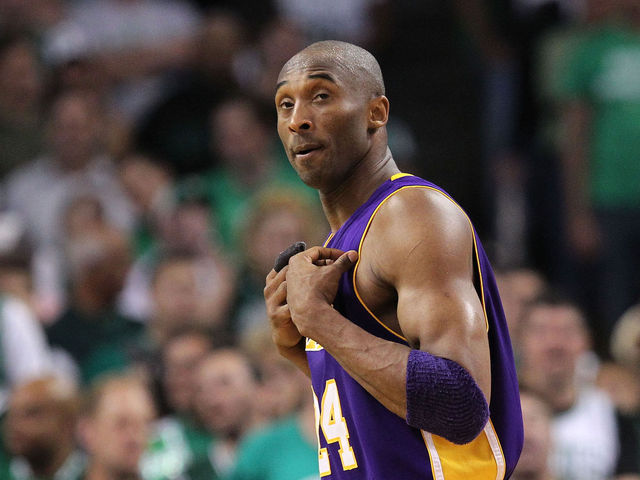 Kobe before his Boston finale: Green has 'been my favorite color forever'