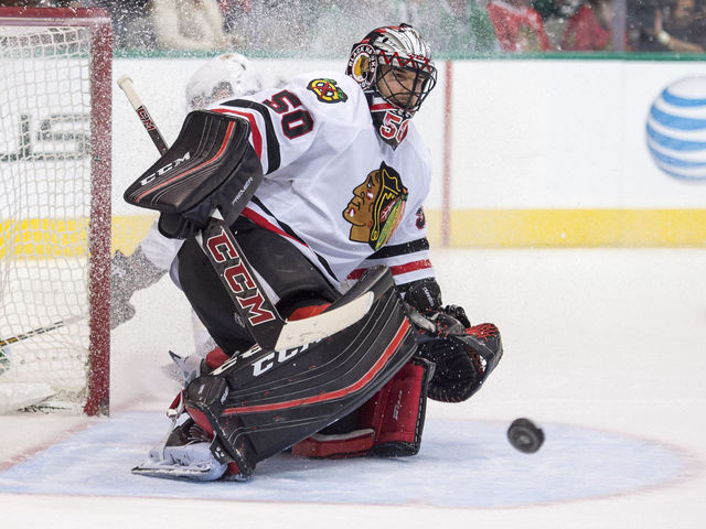 Quenneville: Crawford will 'absolutely' start Game 1 of playoffs