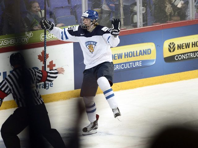 Watch: Patrik Laine unloads one-timer snipe vs. Germany