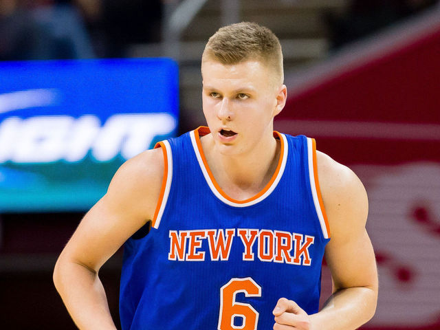 Knicks fans chant 'MVP' as Porzingis drops career-high 35