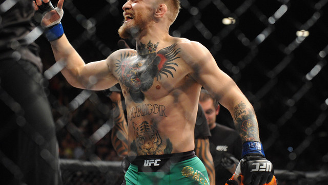 Watch: McGregor appears happy after meeting with UFC