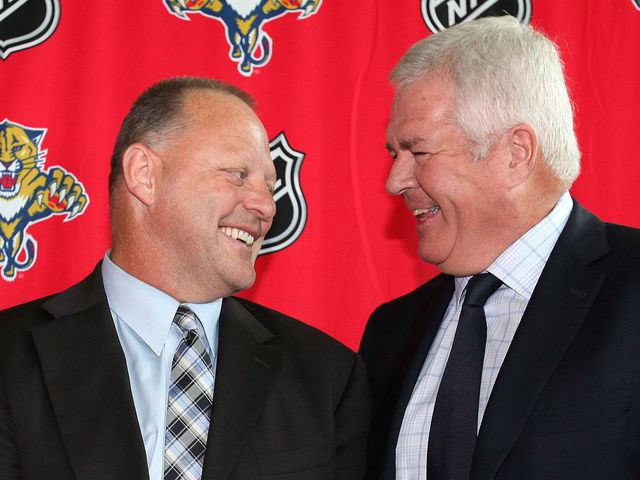 Panthers GM Tallon 'proud' to continue working with coach Gallant