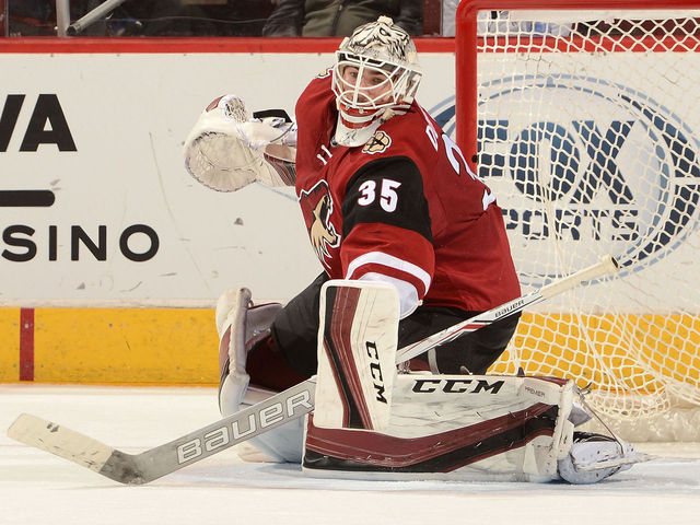 Monday's Starting Goaltenders