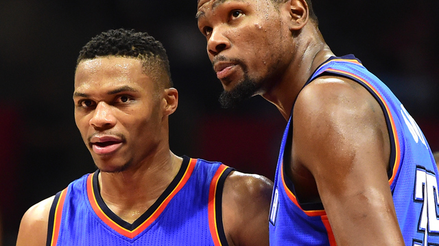 Wizards' Wall, Thunder's Durant, Westbrook named NBA Players of the Month