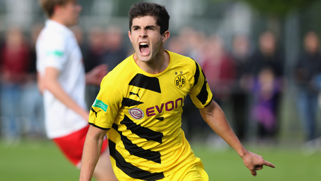 American teenager Christian Pulisic, 17, makes 1st-team debut for Dortmund
