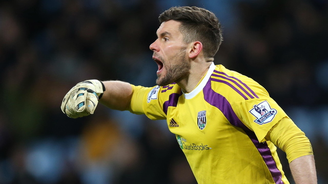 West Brom's Ben Foster in contention for Bristol City tie