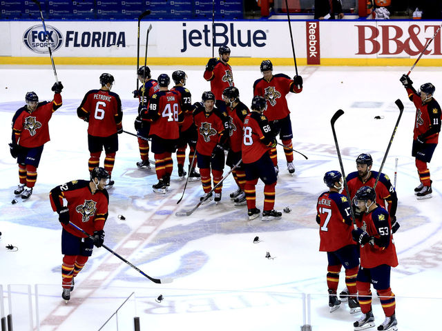 Average attendance up 30 percent for 1st-place Panthers