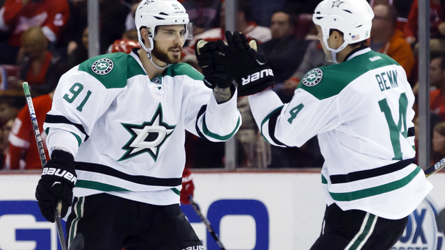 Stars' Benn, Seguin split up in practice