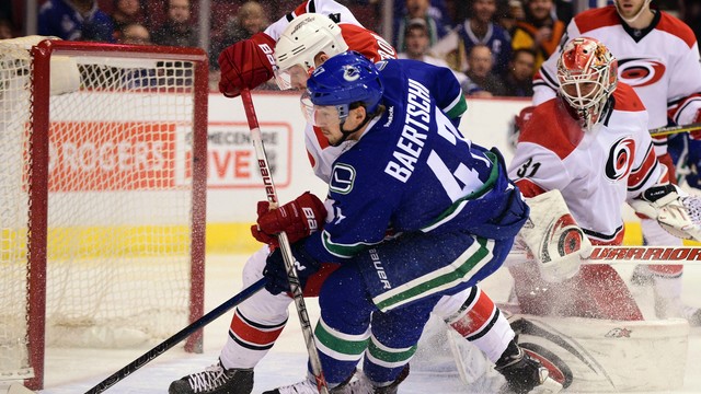 VIDEO: Sven Baertschi's snipe leaves Eddie Lack ducking for cover