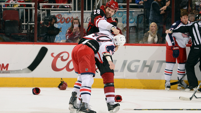 John Scott representing all the enforcers before him at All-Star Game