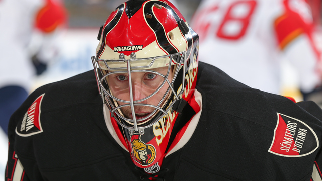 Senators' Anderson returns for 1st start in 2 months
