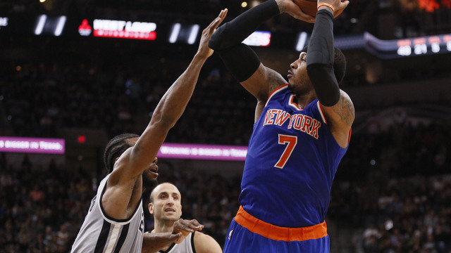Passing up: A renaissance of sorts for Carmelo Anthony