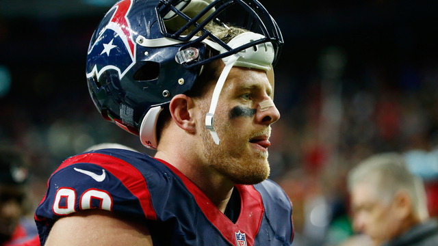 Texans' Watt forced from game due to groin injury