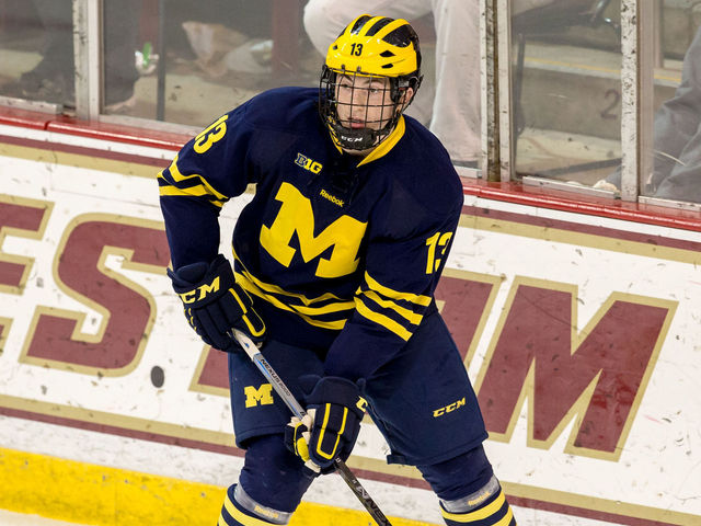 Zach Werenski debunks 'terrible rumor,' says he's happy at Michigan