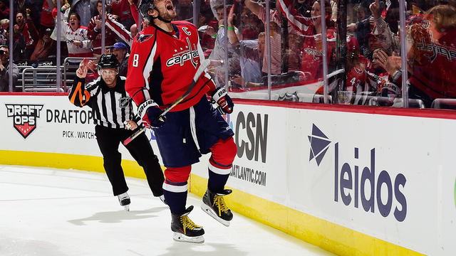 Ovechkin joins elite company with 11th consecutive 30-goal season