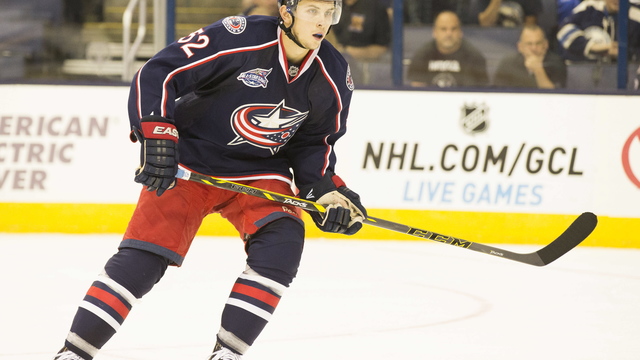 Blue Jackets trade Rychel to Maple Leafs