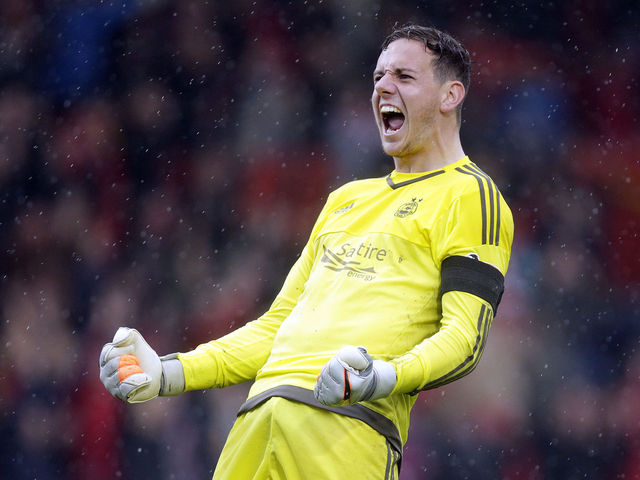 Liverpool recalls 'keeper Danny Ward from Aberdeen loan spell