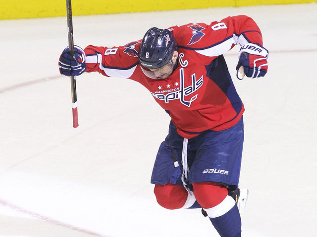 Ovechkin, Mrazek, Barrie named NHL's 3 stars of the week