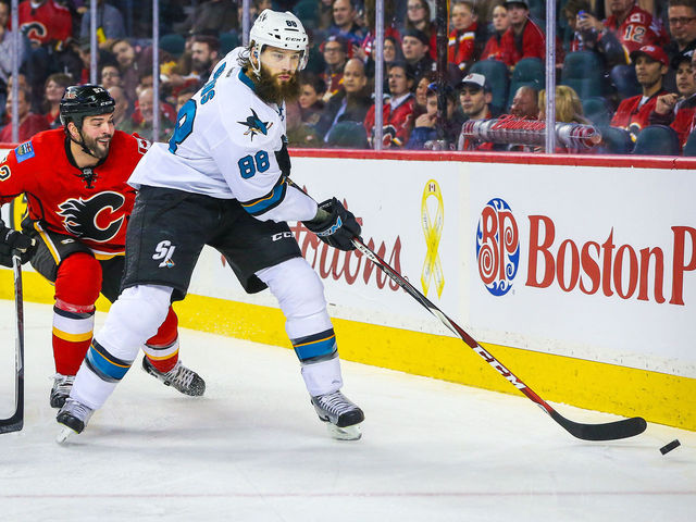 Burns paces Sharks to another road win
