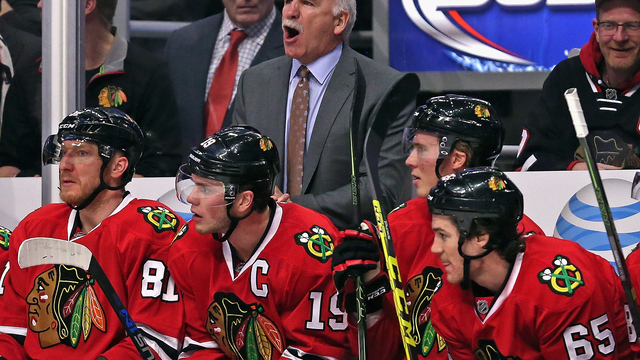 Blackhawks' Quenneville matches Al Arbour on all-time wins list